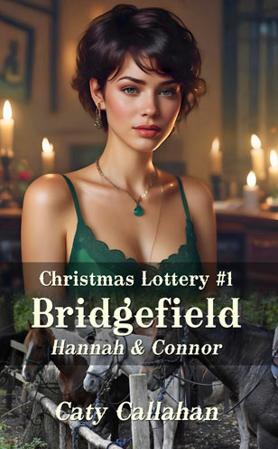 Christmas Lottery 1 Bridgefield by Caty Callahan | Sweet romances with a horse race