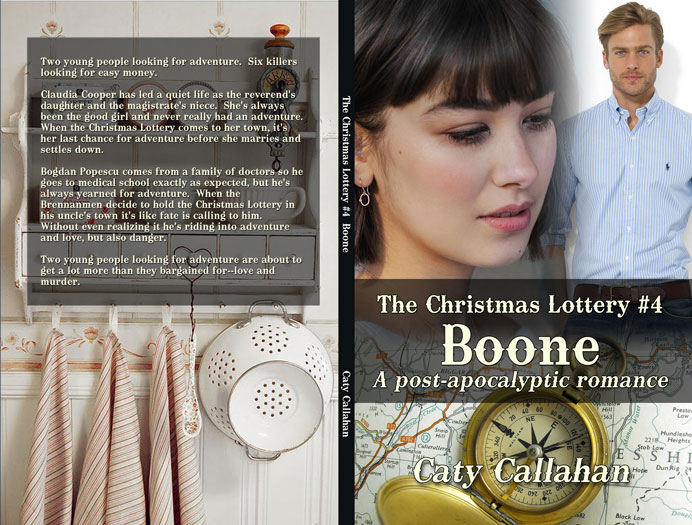 Christmas Lottery 4 Boone by Caty Callahan | Sweet Christian Romances with Adventure