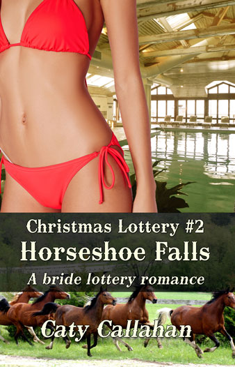Christmas Lottery 2 Horseshoe Falls by Caty Callahan | Sweet Christian Romances with Adventure