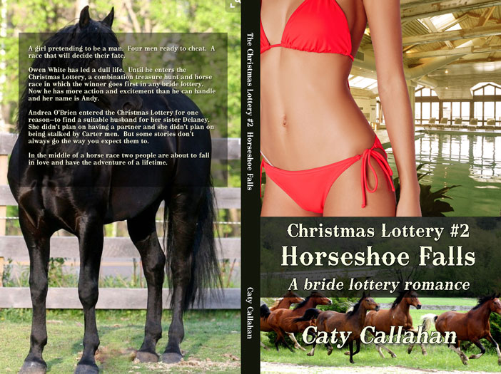 Christmas Lottery 2 Horseshoe Falls by Caty Callahan | Sweet Christian Romances with Adventure