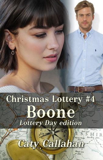 Christmas Lottery 4 Boone by Caty Callahan | Sweet Christian Romances with Adventure